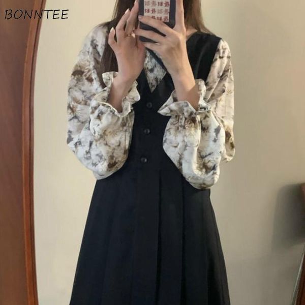 women's tracksuits sets women elegant single breasted simple female ruched square collar flare sleeve print college streetwear korean s, Gray
women's tracksuits sets women elegant single breasted simple female ruched square collar flare sleeve print college streetwear korean s, Gray