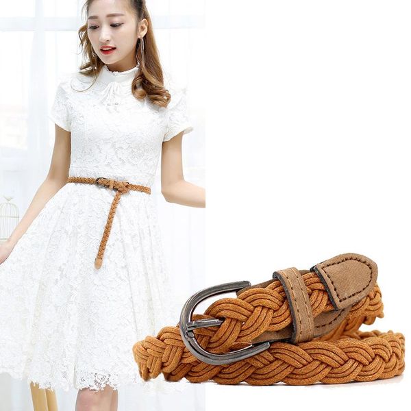 belts retro women belt twist wax rope braided vintage dress decorative waistband ladies fashion waist chain prom decoration, Black;brown
belts retro women belt twist wax rope braided vintage dress decorative waistband ladies fashion waist chain prom decoration, Black;brown