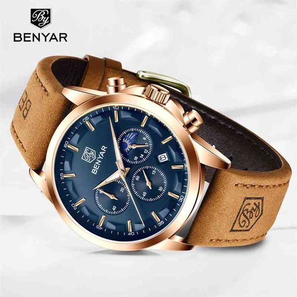 benyar men's watches military mens watches brand luxury watch men sport wrist watch male quartz clock relogio masculino 210329, Slivery;brown
benyar men's watches military mens watches brand luxury watch men sport wrist watch male quartz clock relogio masculino 210329, Slivery;brown