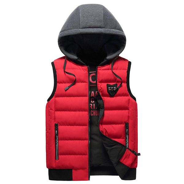 men's vests winter warm double side men cotton padded vest jacket sleeveless thick waistcoat zipper male casual parkas coat, Black;white
men's vests winter warm double side men cotton padded vest jacket sleeveless thick waistcoat zipper male casual parkas coat, Black;white