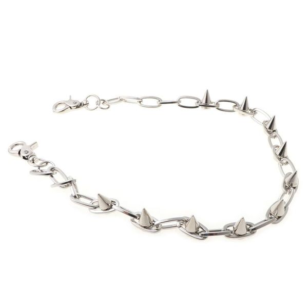 keychains punk spike jeans decor pants chain secure travel wallet heavy duty link coil leash jewelry, Silver
keychains punk spike jeans decor pants chain secure travel wallet heavy duty link coil leash jewelry, Silver