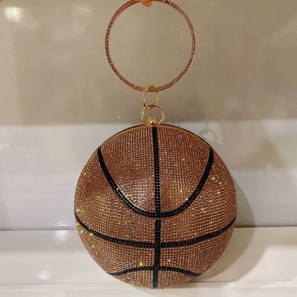 large diamond ball crossbody hand water drill basketball dinner chain bag girl
large diamond ball crossbody hand water drill basketball dinner chain bag girl