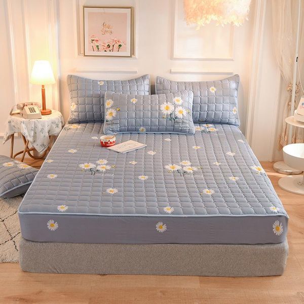 sheets & sets little daisy printed quilted fitted sheet with elastic band skin-friendly bedroom dust covers mattress cover bedspread bed
sheets & sets little daisy printed quilted fitted sheet with elastic band skin-friendly bedroom dust covers mattress cover bedspread bed
