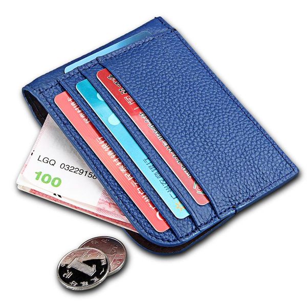 card holders men's ultra-thin holder retro leather ladies small coin purse money bag, Brown;gray
card holders men's ultra-thin holder retro leather ladies small coin purse money bag, Brown;gray