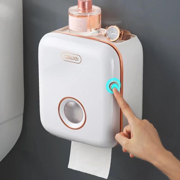 tissue boxes & napkins toilet paper holder wall mounted waterproof plastic box storage bathroom accessories
tissue boxes & napkins toilet paper holder wall mounted waterproof plastic box storage bathroom accessories