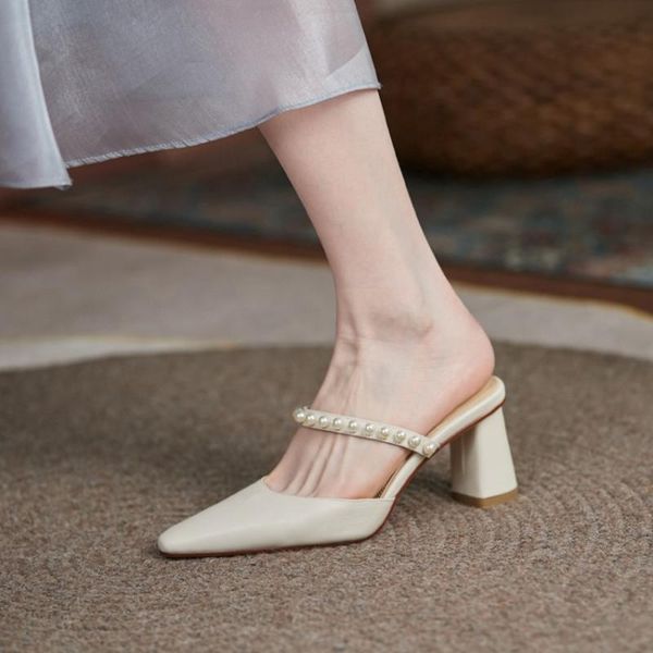sandals hand made sheep suede leather mules women beige cow pearls chunky heels party wedding shoes elegant size 39, Black
sandals hand made sheep suede leather mules women beige cow pearls chunky heels party wedding shoes elegant size 39, Black