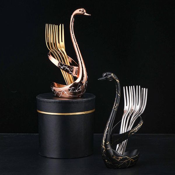 forks creative swan fruit spoon fork holder cygnus base stainless steel salad dessert cake coffee storage tableware
forks creative swan fruit spoon fork holder cygnus base stainless steel salad dessert cake coffee storage tableware