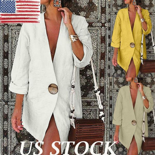 women's jackets women casual slim ol suit coat ladies outwear solid long sleeve jacket, Black;brown
women's jackets women casual slim ol suit coat ladies outwear solid long sleeve jacket, Black;brown