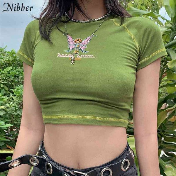 nibber sweet cute angel graphic tees women crop summer street casual wear basic slim t-shirt college style tees female 210322, White
nibber sweet cute angel graphic tees women crop summer street casual wear basic slim t-shirt college style tees female 210322, White