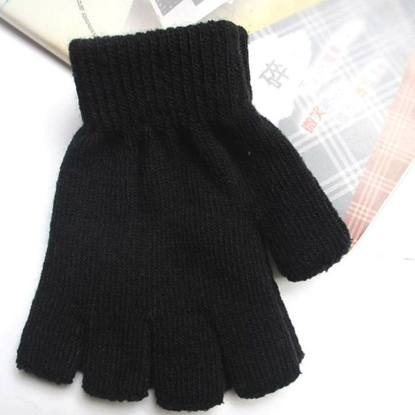 warm men women winter sports cycling fingerless stretchy elastic knitted half finger thermal gloves, Black
warm men women winter sports cycling fingerless stretchy elastic knitted half finger thermal gloves, Black