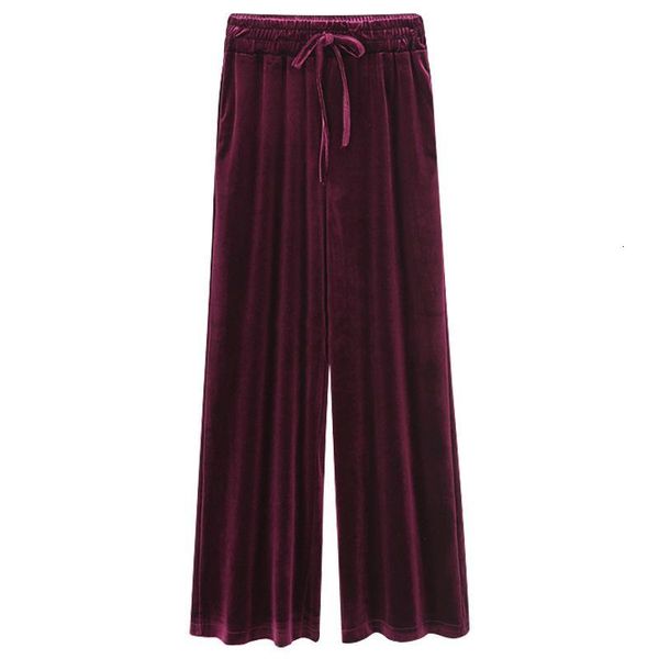 women pants autumn winter thick velvet elastic waist trousers casual wide leg plus size black loose -6xl women's & capris, Black;white
women pants autumn winter thick velvet elastic waist trousers casual wide leg plus size black loose -6xl women's & capris, Black;white