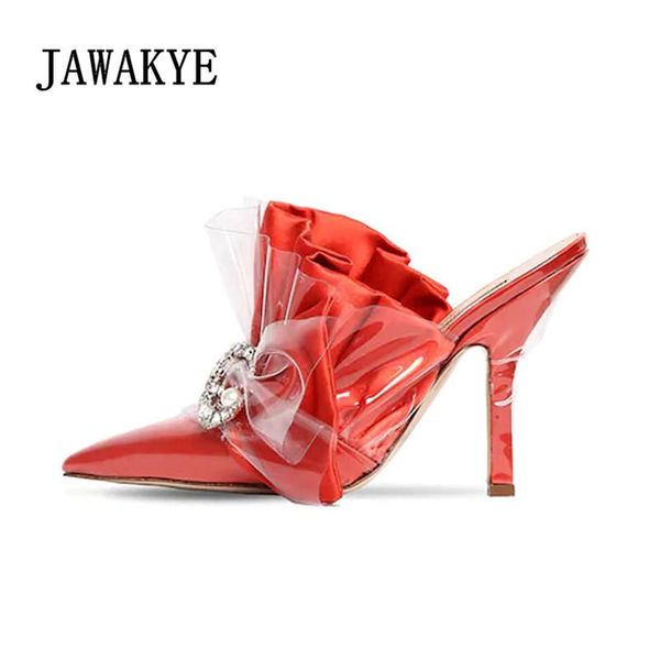 slippers runway mules shoes woman clear high heel transparent big ruffles pvc sandals women pumps zapatos de mujer, Black
slippers runway mules shoes woman clear high heel transparent big ruffles pvc sandals women pumps zapatos de mujer, Black