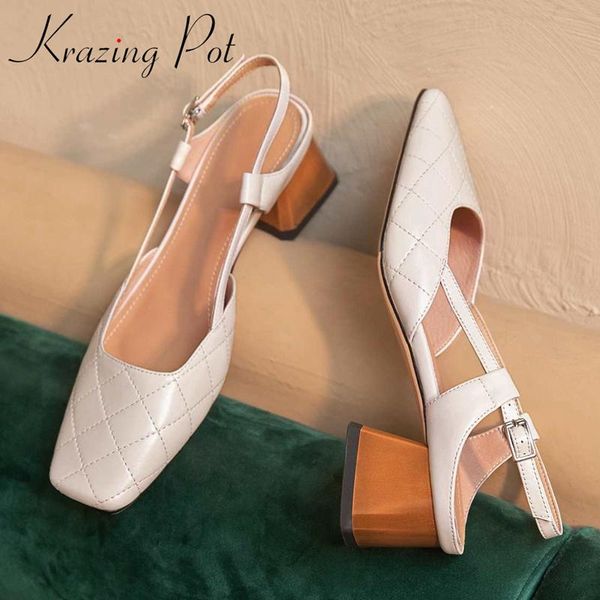 dress shoes krazing pot plus size genuine leather square toe shallow med heels british school beauty lady buckle straps women sandals l6f9, Black
dress shoes krazing pot plus size genuine leather square toe shallow med heels british school beauty lady buckle straps women sandals l6f9, Black