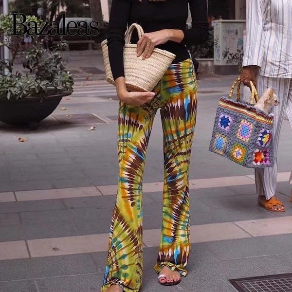 women's pants & capris 2022 spring yellow colorful print pant fashion boot cut pockets woman flare wear, Black;white
women's pants & capris 2022 spring yellow colorful print pant fashion boot cut pockets woman flare wear, Black;white