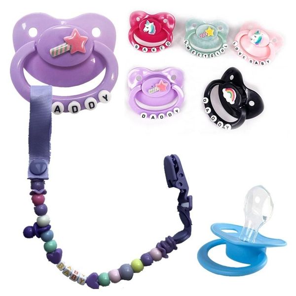 pacifiers# abdl 2pcs pacifier baby pacifiers with multicolor candy beaded paci clip cliper ddlg and accessories
pacifiers# abdl 2pcs pacifier baby pacifiers with multicolor candy beaded paci clip cliper ddlg and accessories