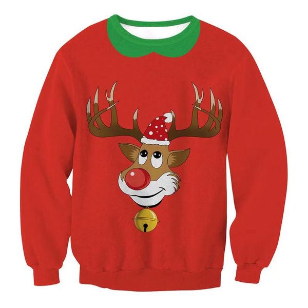 men's sweaters funny cute reindeer printed cartoon animal ugly christmas women holiday party xmas pullovers man red sweatshirts, White;black
men's sweaters funny cute reindeer printed cartoon animal ugly christmas women holiday party xmas pullovers man red sweatshirts, White;black