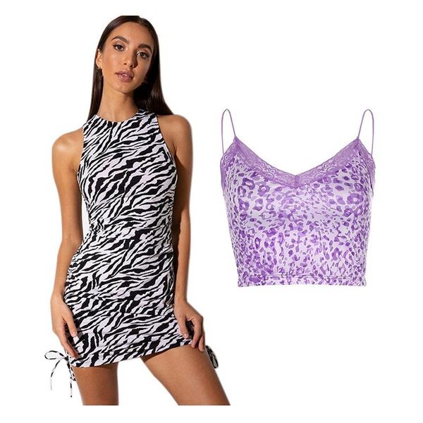 casual dresses ruched drawstring party dress zebra stripes & patchwork lace edge leopard tank women sleeveless purple, Black;gray
casual dresses ruched drawstring party dress zebra stripes & patchwork lace edge leopard tank women sleeveless purple, Black;gray