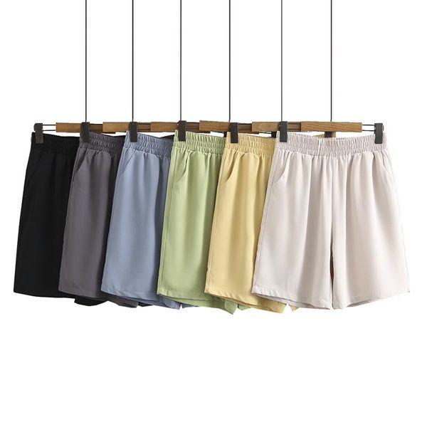 plus size pants women's clothing shorts 2021 summer solid color high waist leisure knee length s61-6261, Black
plus size pants women's clothing shorts 2021 summer solid color high waist leisure knee length s61-6261, Black