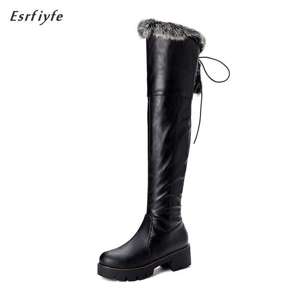 boots esrfiyfe 2021 thigh high snow women winter warm thick heels shoes woman black brown cross strap over knee bootss
boots esrfiyfe 2021 thigh high snow women winter warm thick heels shoes woman black brown cross strap over knee bootss