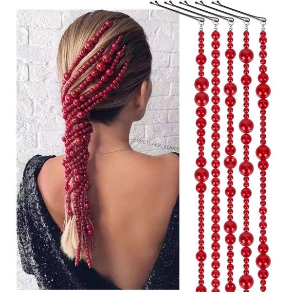 hair clips & barrettes 1 set of women's fashion chain jewelry accessories red simulated pearl belt pin wedding bride headband 2021, Golden;silver
hair clips & barrettes 1 set of women's fashion chain jewelry accessories red simulated pearl belt pin wedding bride headband 2021, Golden;silver