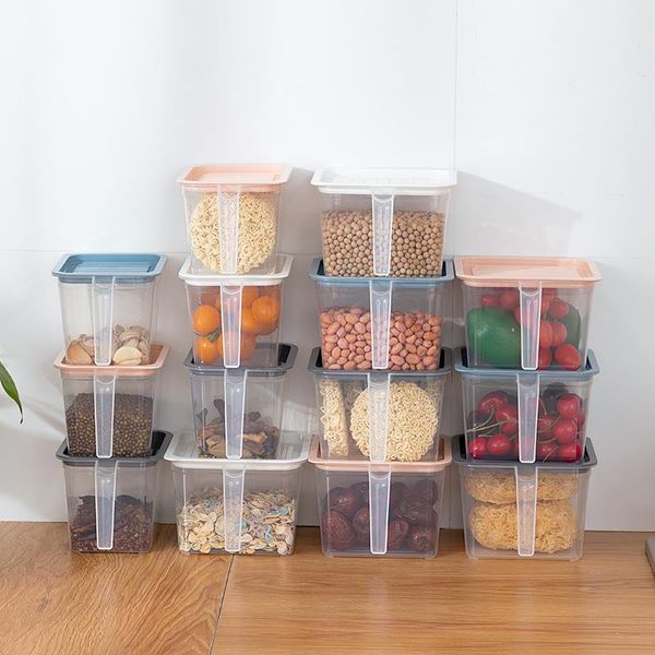 storage bottles & jars zollor 2/5pcs kitchen transparent box sealed jar grains beans food containers refrigerator boxes
storage bottles & jars zollor 2/5pcs kitchen transparent box sealed jar grains beans food containers refrigerator boxes