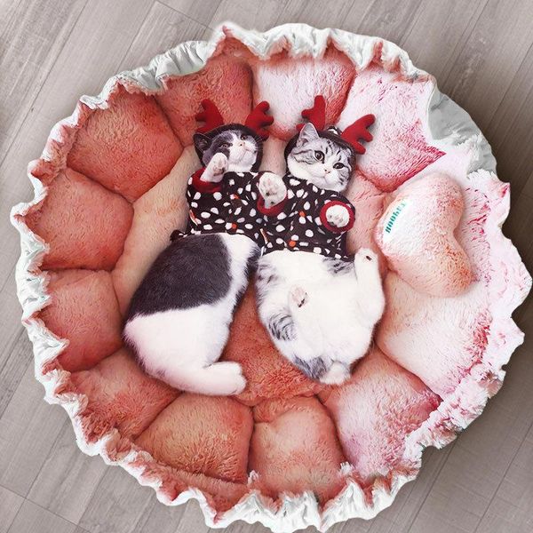 removable flower cat bed house dog kennel cushion sofa pet rug accessories cama para gato beds & furniture
removable flower cat bed house dog kennel cushion sofa pet rug accessories cama para gato beds & furniture