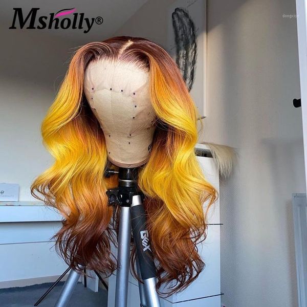 ombre ginger yellow colored lace front human hair wigs wavy 4x4 closure wig remy glueless brazilian for women1, Black;brown
ombre ginger yellow colored lace front human hair wigs wavy 4x4 closure wig remy glueless brazilian for women1, Black;brown