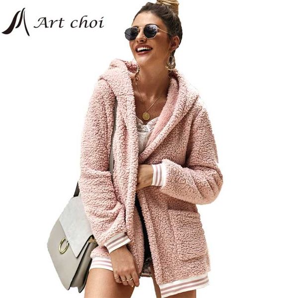thick winter women casual faux fur jackets warm cardigan female teddy plush coats sweatshirt outerwear overcoats streetwear 211019, Black
thick winter women casual faux fur jackets warm cardigan female teddy plush coats sweatshirt outerwear overcoats streetwear 211019, Black