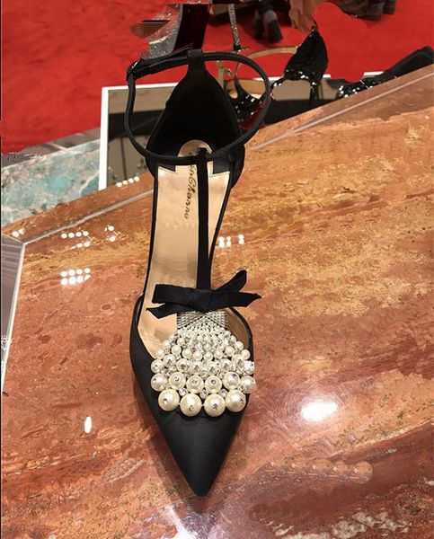 koovan women's sandals 2021 high-heeled shoes women thin heeled pointed spring summer crystal buckle hollow girl's sexy, Black
koovan women's sandals 2021 high-heeled shoes women thin heeled pointed spring summer crystal buckle hollow girl's sexy, Black