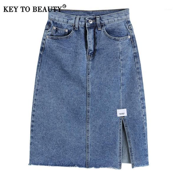 women denim skirt high waist split fork a-line middle length casual loose 2021 spring summer fashion ktb823 skirts, Black
women denim skirt high waist split fork a-line middle length casual loose 2021 spring summer fashion ktb823 skirts, Black
