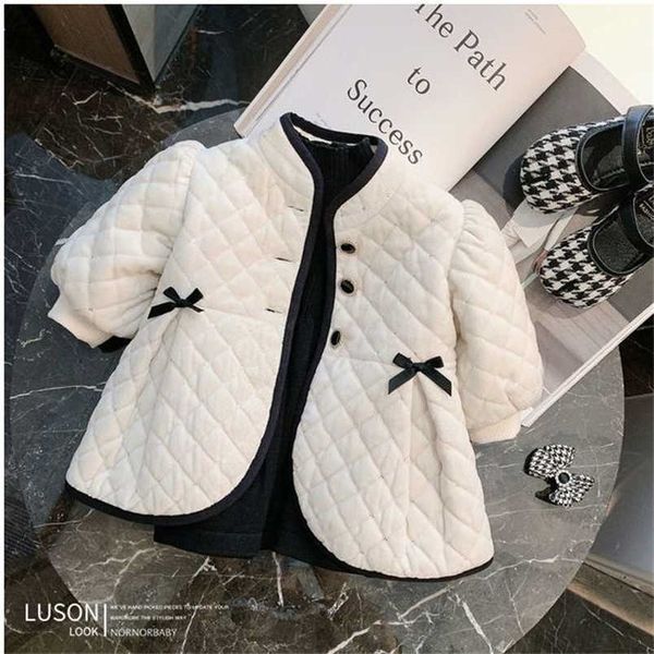 spring autumn/winter girls kids cotton-padded coat clothes comfortable cute baby clothes children clothing 211203, Blue;gray 
spring autumn/winter girls kids cotton-padded coat clothes comfortable cute baby clothes children clothing 211203, Blue;gray