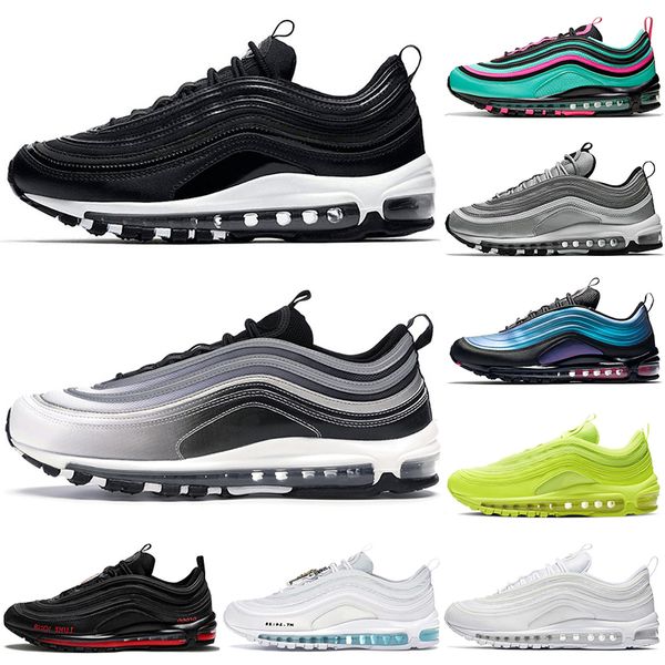 popular original 97 men women running shoes mschf inri jesus lil nas satan triple white black usa gradient fade green sliver bullet trainers
popular original 97 men women running shoes mschf inri jesus lil nas satan triple white black usa gradient fade green sliver bullet trainers
