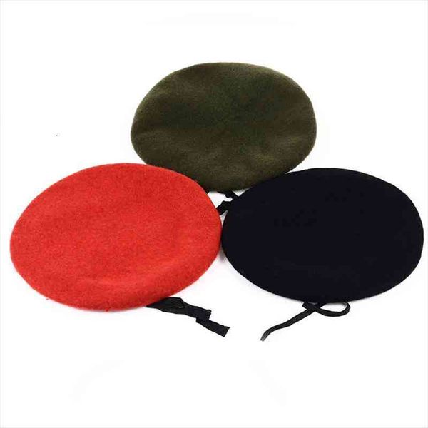 men and women pure wool beret for special forces soldiers death squads military training camp hats, Blue;gray
men and women pure wool beret for special forces soldiers death squads military training camp hats, Blue;gray