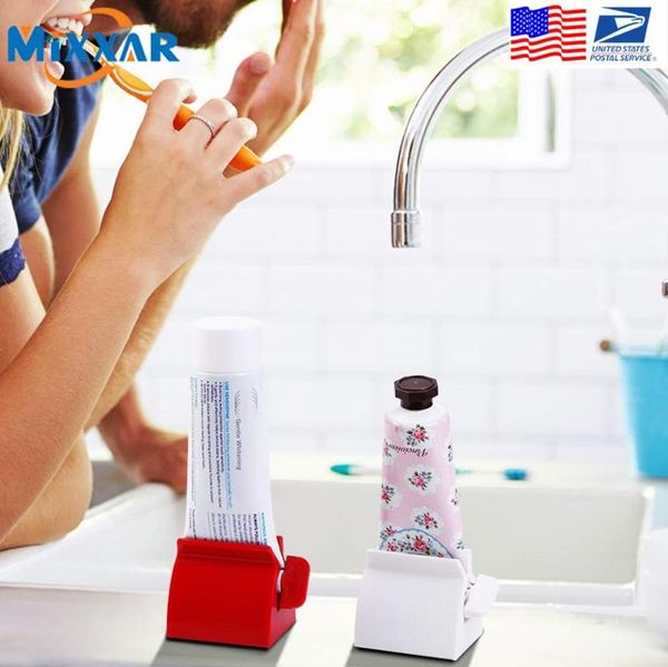 toothbrush holders drop rolling tube toothpaste squeezer holder stand multifunction manual rotate dispenser bathroom accessories
toothbrush holders drop rolling tube toothpaste squeezer holder stand multifunction manual rotate dispenser bathroom accessories