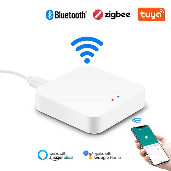 smart home control tuya multi-mode gateway bluetooth+zigbee multi-protocol communication tuya/smart life app remote
smart home control tuya multi-mode gateway bluetooth+zigbee multi-protocol communication tuya/smart life app remote