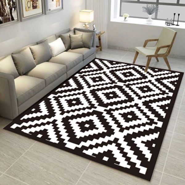 carpets black and white lattice pattern carpet home bedroom decor floor mat for living room geometric large size rugs 200*300cm
carpets black and white lattice pattern carpet home bedroom decor floor mat for living room geometric large size rugs 200*300cm