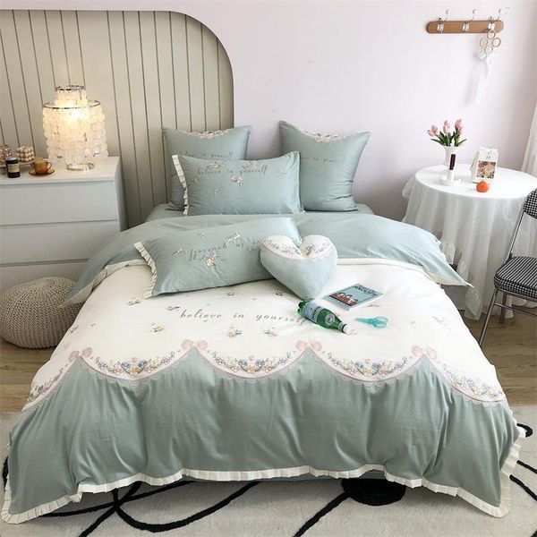 bedding sets european luxury set fresh embroidered duvet cover bed linens pillow cases 4pcs cotton floral king size
bedding sets european luxury set fresh embroidered duvet cover bed linens pillow cases 4pcs cotton floral king size