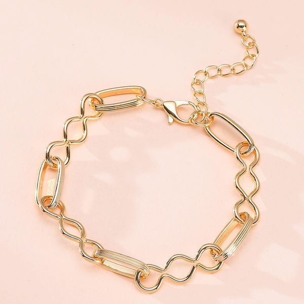 jewelry simple fashion hollow bracelet female punk gold-plated design bracelet, Black
jewelry simple fashion hollow bracelet female punk gold-plated design bracelet, Black