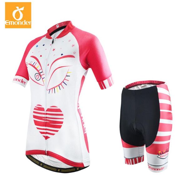 racing sets emonder women cycling 1/3 padded short ultra-light breathable fabric 4d pad shockproof pink eyes clothings, Black;blue
racing sets emonder women cycling 1/3 padded short ultra-light breathable fabric 4d pad shockproof pink eyes clothings, Black;blue
