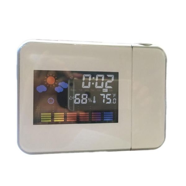 other clocks & accessories led color screen alarm clock table time and date weather forecast display projector calender usb char
other clocks & accessories led color screen alarm clock table time and date weather forecast display projector calender usb char