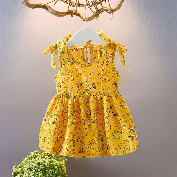 toddler baby kids girls girl dresses sleeveless strappy ribbons bow floral summer dress princess outfit robe vestido 50, Red;yellow
toddler baby kids girls girl dresses sleeveless strappy ribbons bow floral summer dress princess outfit robe vestido 50, Red;yellow