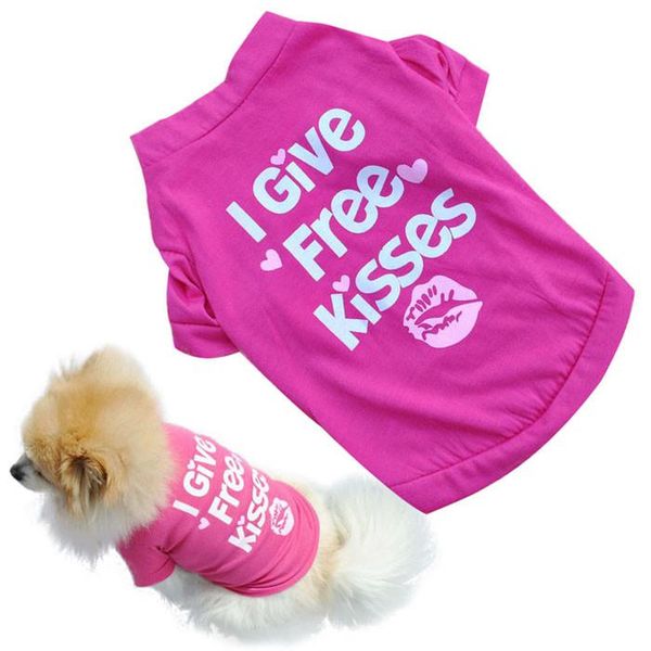 lovely sweet dog clothes pink elastic vest puppy t-shirt coat accessories apparel costumes pet for dogs cats
lovely sweet dog clothes pink elastic vest puppy t-shirt coat accessories apparel costumes pet for dogs cats