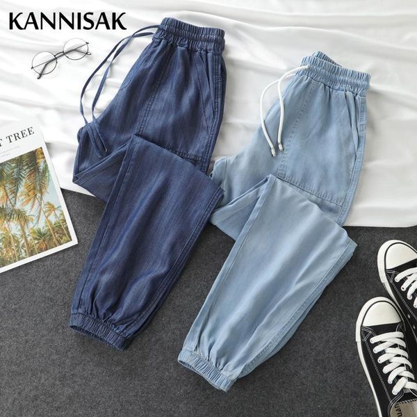 women's pants & capris kannisak casual tencel women thin style summer loose high waist harem solid elastic ankel drawstring trousers, Black;white
women's pants & capris kannisak casual tencel women thin style summer loose high waist harem solid elastic ankel drawstring trousers, Black;white