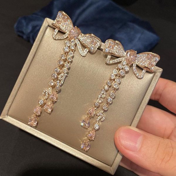 dangle & chandelier earrings women's fairy sweet pink bowknot sense of advanced elegant temperament wedding birthday gift for girlfrien, Silver
dangle & chandelier earrings women's fairy sweet pink bowknot sense of advanced elegant temperament wedding birthday gift for girlfrien, Silver