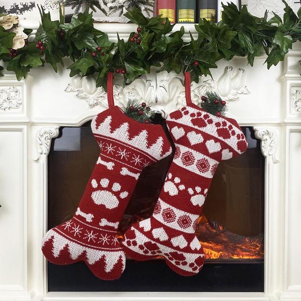 christmas decorations bone printed stocking year kids gift candy bag sock for home xmas tree
christmas decorations bone printed stocking year kids gift candy bag sock for home xmas tree