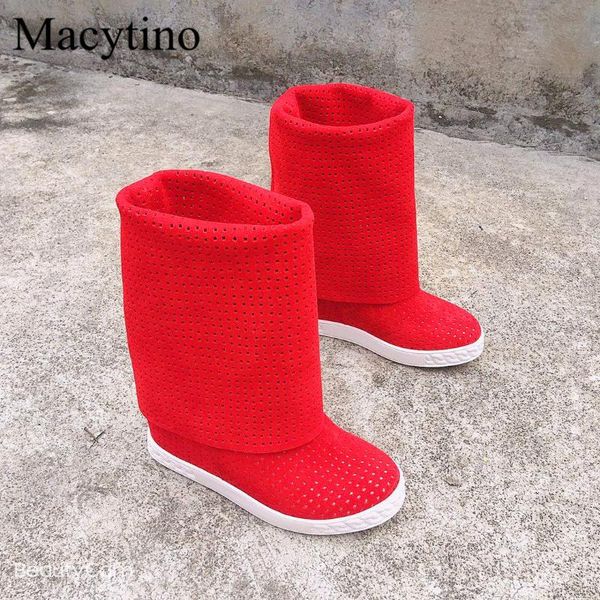 boots hollow design women's round toe increase 8cm high-heeled fashion red casual, Black
boots hollow design women's round toe increase 8cm high-heeled fashion red casual, Black