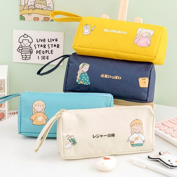 cartoon pencil bag pen case, students stationery pouch zipper for pens, highlighters, markers, eraser school supplies bags
cartoon pencil bag pen case, students stationery pouch zipper for pens, highlighters, markers, eraser school supplies bags