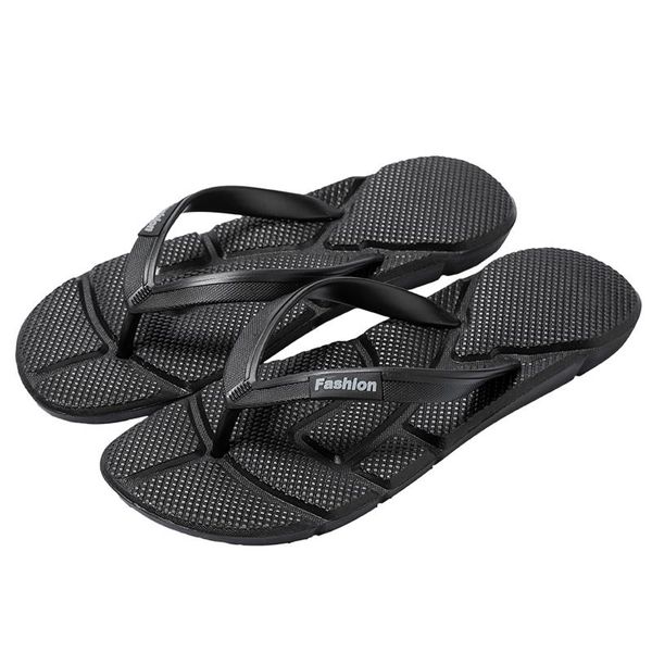 slippers summer massage flip-flops men's lightweight indoor non-slip fashion comfortable casual soft-soled beach sandals, Black
slippers summer massage flip-flops men's lightweight indoor non-slip fashion comfortable casual soft-soled beach sandals, Black