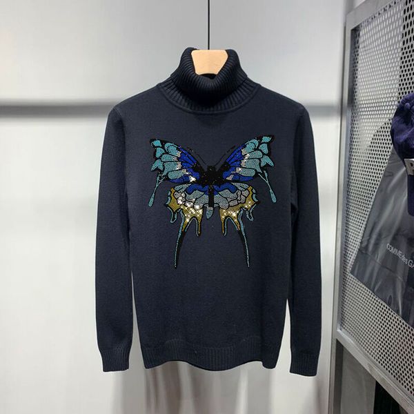 men's hoodies & sweatshirts fashion pulley turtleneck creative big butterfly pattern designer sweatshirt make comfortable long-sl backg, Black
men's hoodies & sweatshirts fashion pulley turtleneck creative big butterfly pattern designer sweatshirt make comfortable long-sl backg, Black