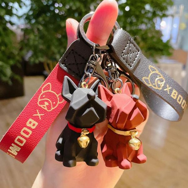 punk french bulldog keychain pu leather cute dog keychains for women bag pendant jewelry trinket men car key ring key chain, Silver
punk french bulldog keychain pu leather cute dog keychains for women bag pendant jewelry trinket men car key ring key chain, Silver